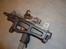 Aluminum Folding Stock Stock with NO SHOW Adapter for Mac-10 SMG